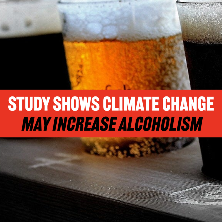 Climate Change Could Increase Alcoholism