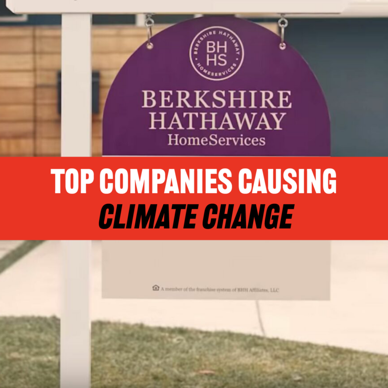 Berkshire Hathaway: Top Companies Causing Climate Change