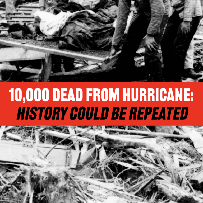 THIS Hurricane Left 10,000 Dead… And It Could Happen Again