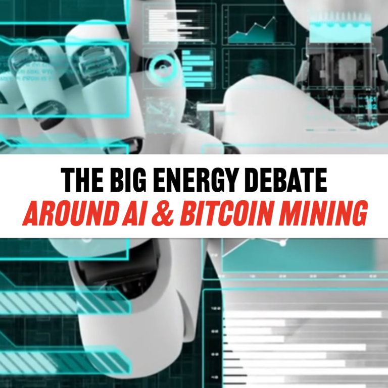 The Big Energy Debate Around AI & Bitcoin Mining