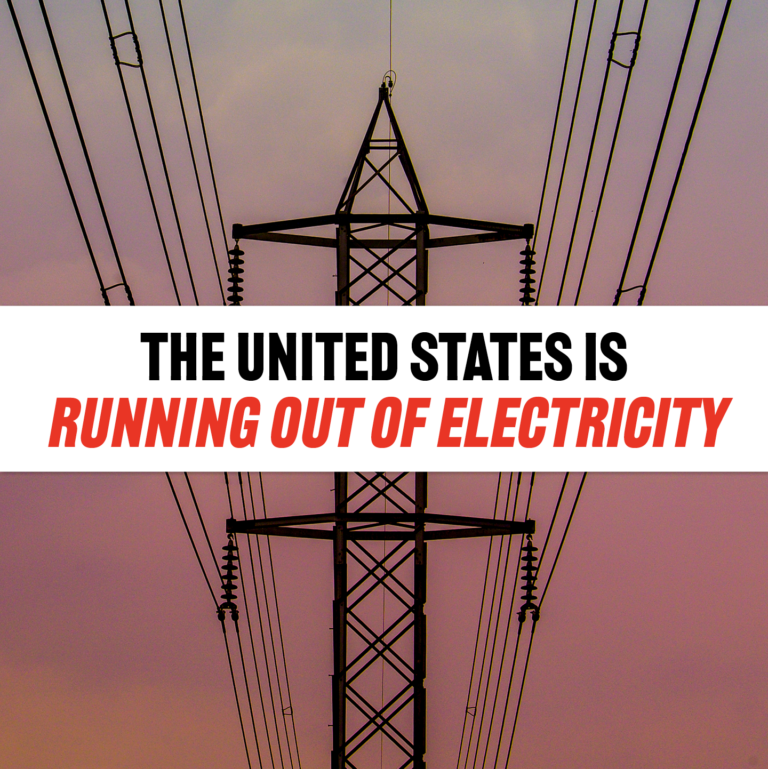 The United States Is Running Out of Electricity