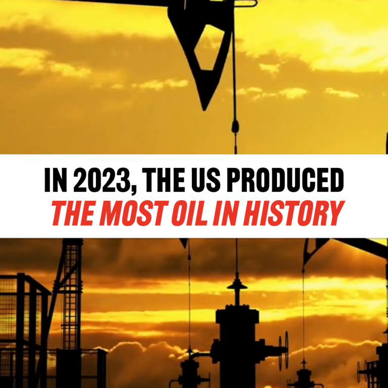 In 2023, The United States Produced The Most Oil In History