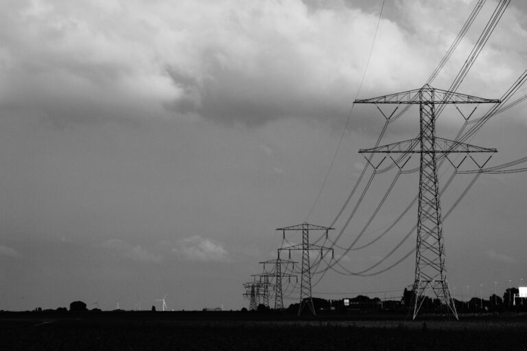 Old Powerline Structure Wildfire Threat