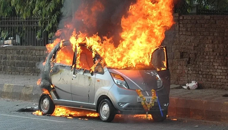 EV Fire Risks: Are Electric Vehicles Safe in Residential Parking Garages?