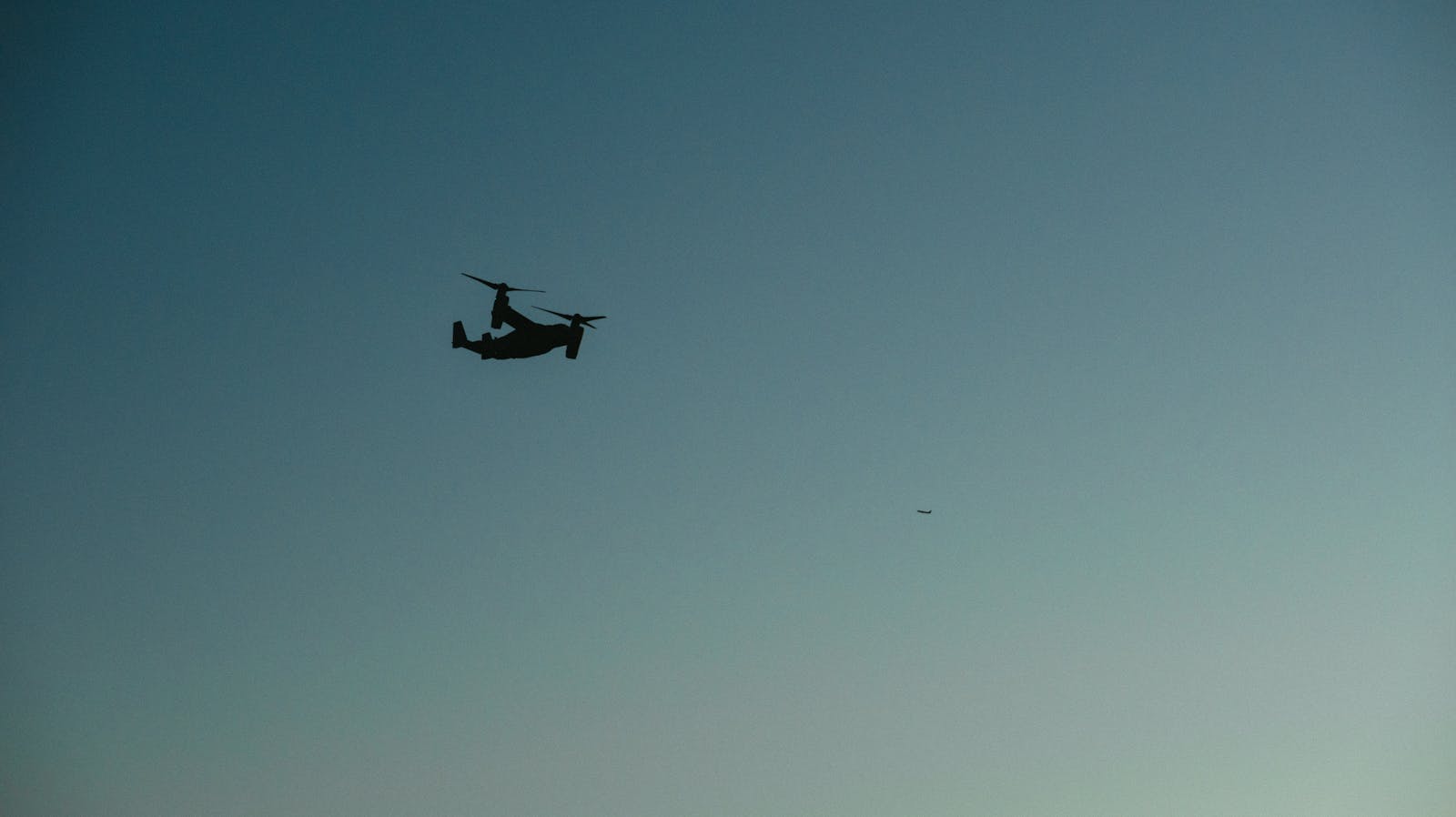 Silhouette Of Drone