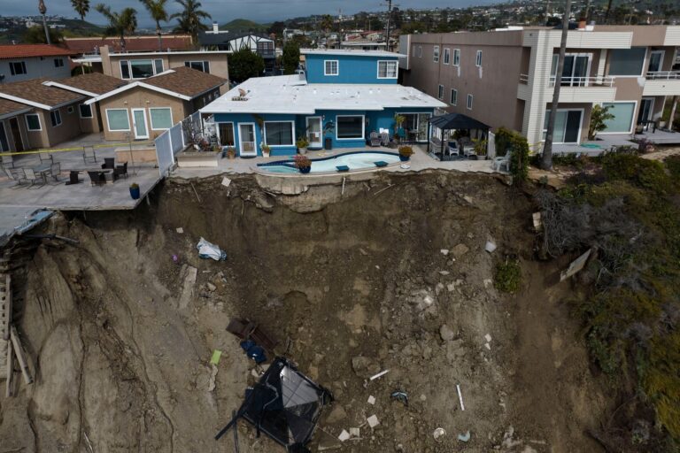 California Landslides Accelerate, Threatening Homes and Infrastructure