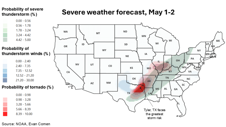 The Derecho Storm System That Killed Three Is on the Move: These Are The Cities In Its Path